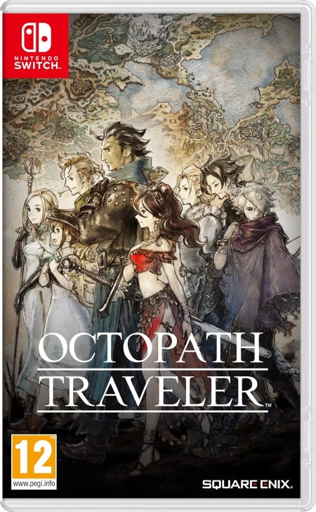 Octopath Traveler Code in a box Nintendo Switch 