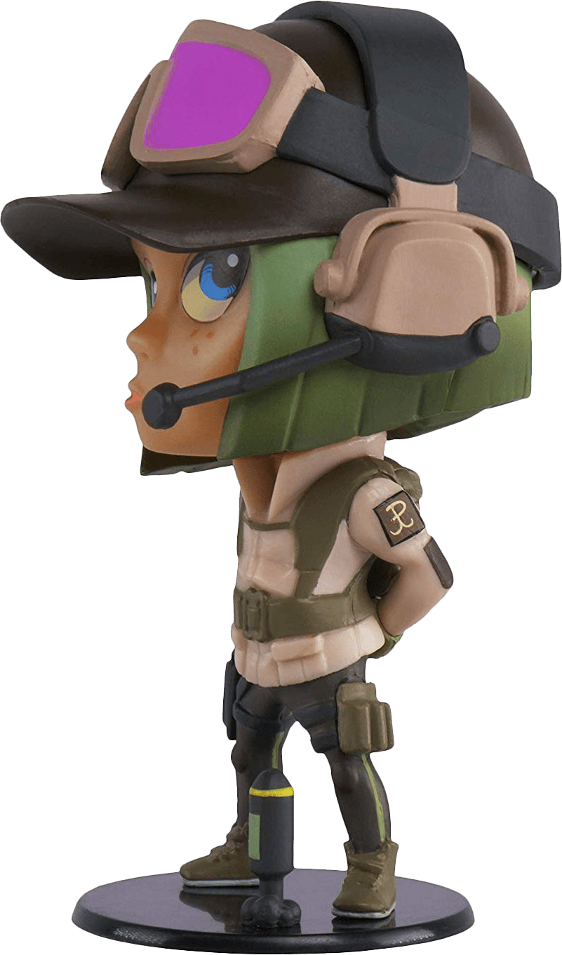 Ela Chibi Rainbow Six Collection Vinyl Figure scene a