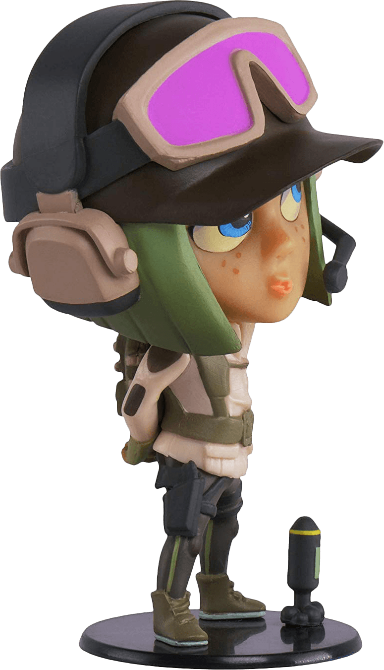 Ela Chibi Rainbow Six Collection Vinyl Figure scene b