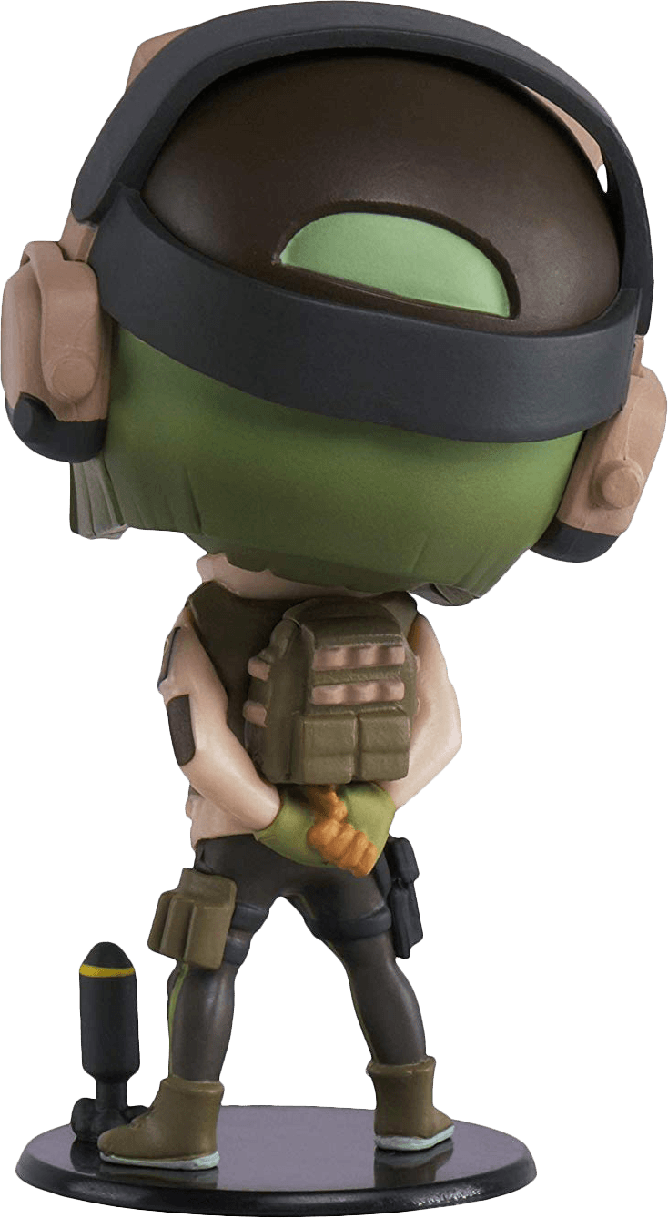 Ela Chibi Rainbow Six Collection Vinyl Figure scene c