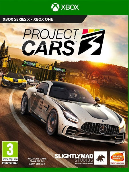 Project Cars 3 XB1 front cover
