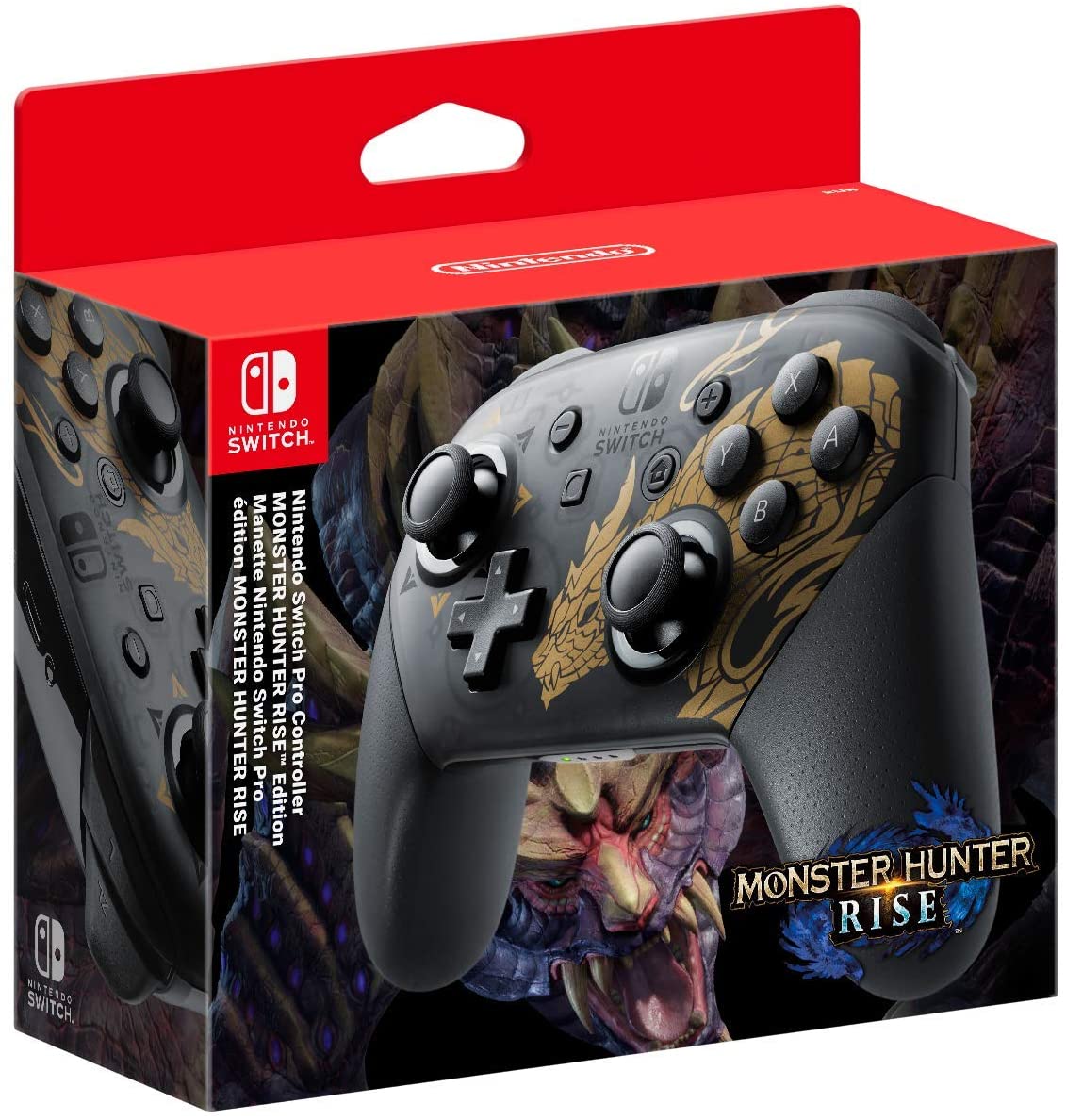 Monster-Hunter-Rise-Edition-Nintendo-Switch-Pro-Controller-bazaar-bazaar