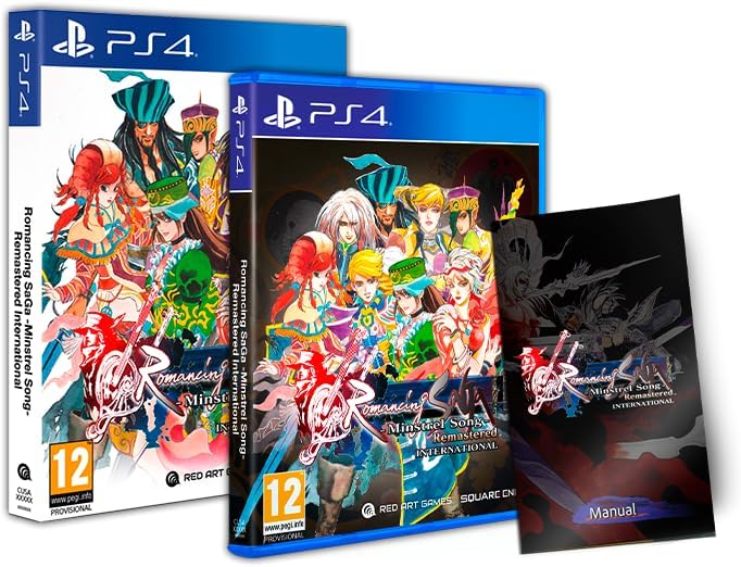 Romancing SaGa-Minstrel Song-Remastered International Ps4