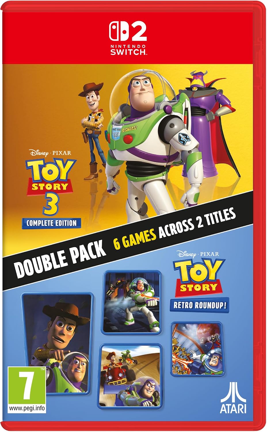 Toy Story: Retro Roundup! + Toy Story 3 Complete Edition Double Pack Switch 2