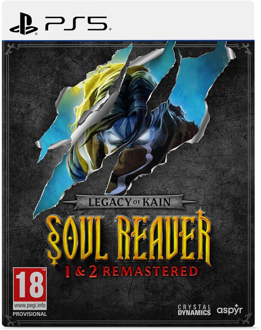 Legacy of Kain Soul Reaver 1 & 2 Remastered Deluxe Edition PlayStation 5
