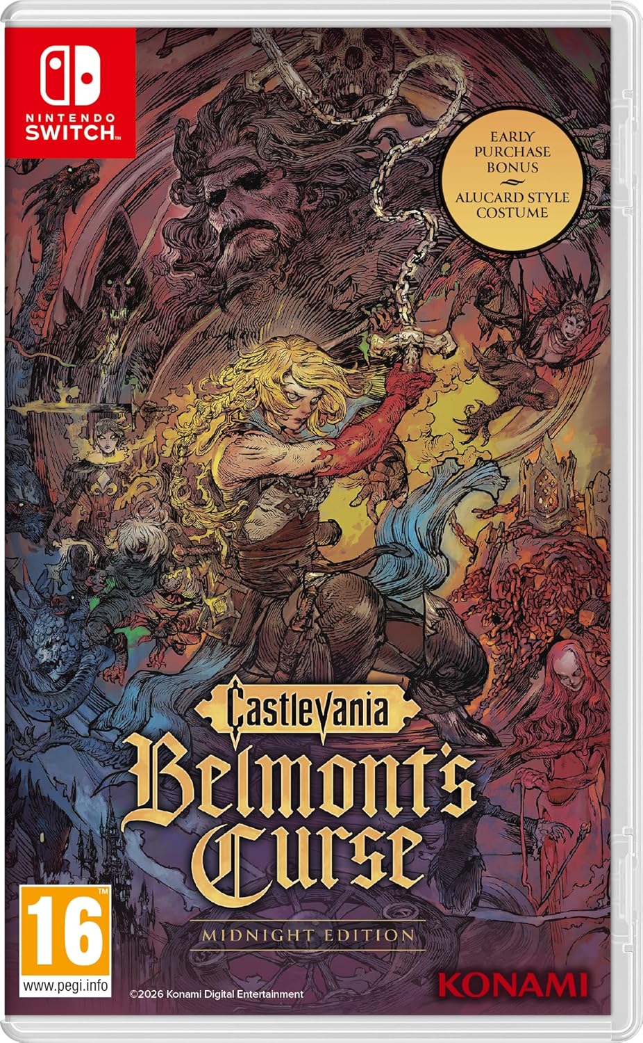 Castlevania: Belmont's Curse-Midnight Edition Switch