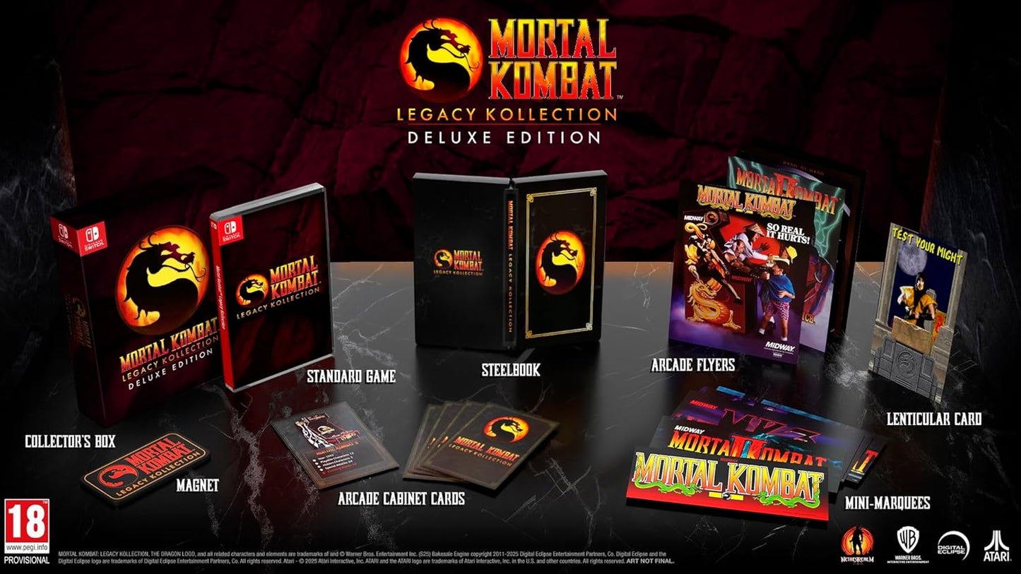 Mortal Kombat Legacy Kollection Deluxe Edition Switch