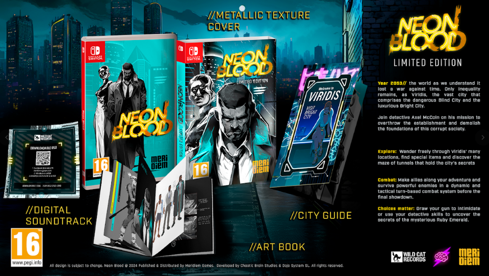 Neon Blood Limited Edition Nintendo Switch Physical Edition