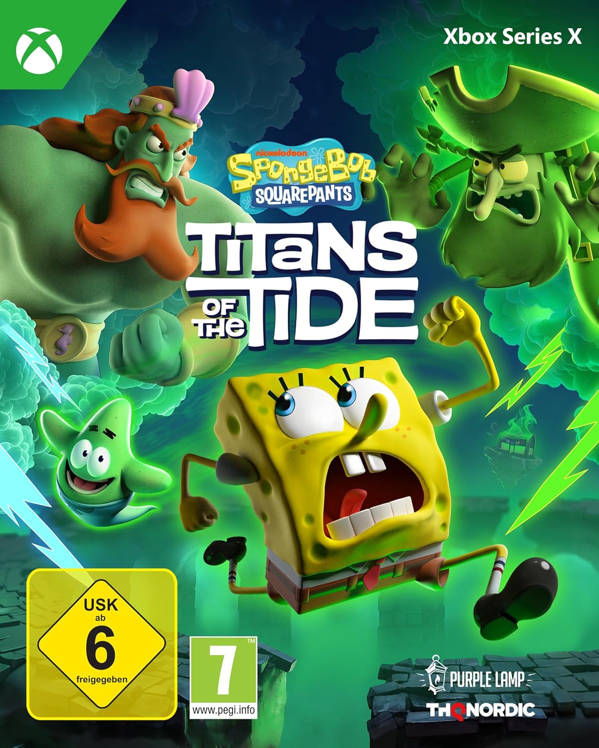 SpongeBob SquarePants Titans of the Tide Xbox Series X