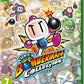 Front cover of the Super Bomberman Collection for Xbox Series X, featuring the main character Bomber in the center with a bomb and a bright yellow-orange explosive burst behind him. The background is a dense collage of many colorful game characters.
