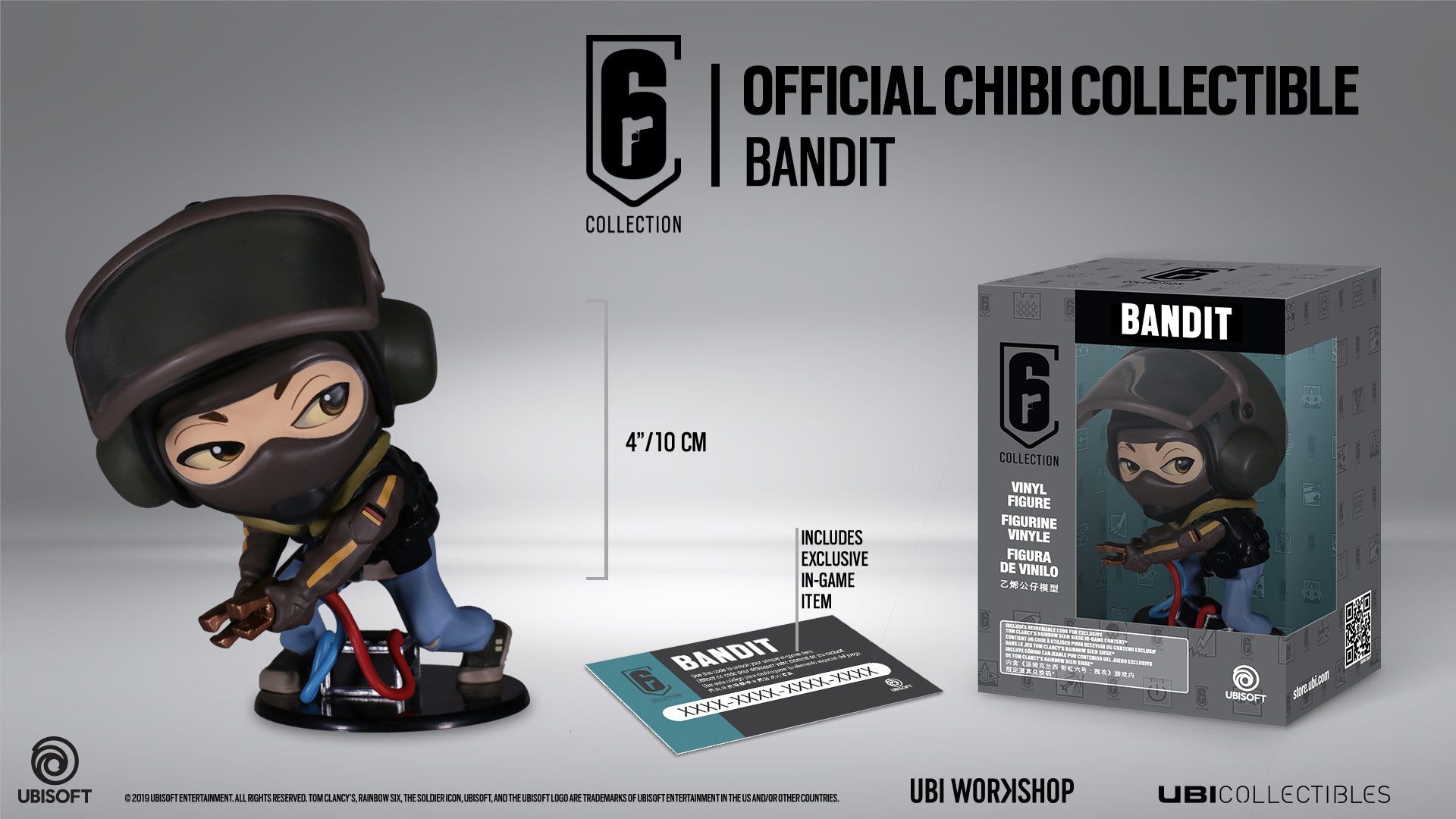 Six Collection - Bandit Chibi Vinyl Figure box