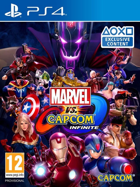 Marvel Vs Capcom Infinite P4 front cover