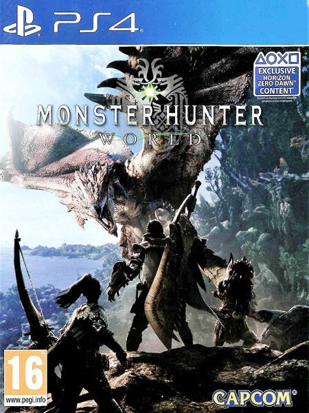 MONSTER HUNTER WORLD P4 front cover