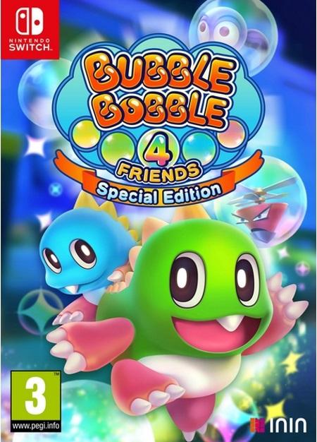 Bubble Bobble 4 Friends Special Edition NSW front page