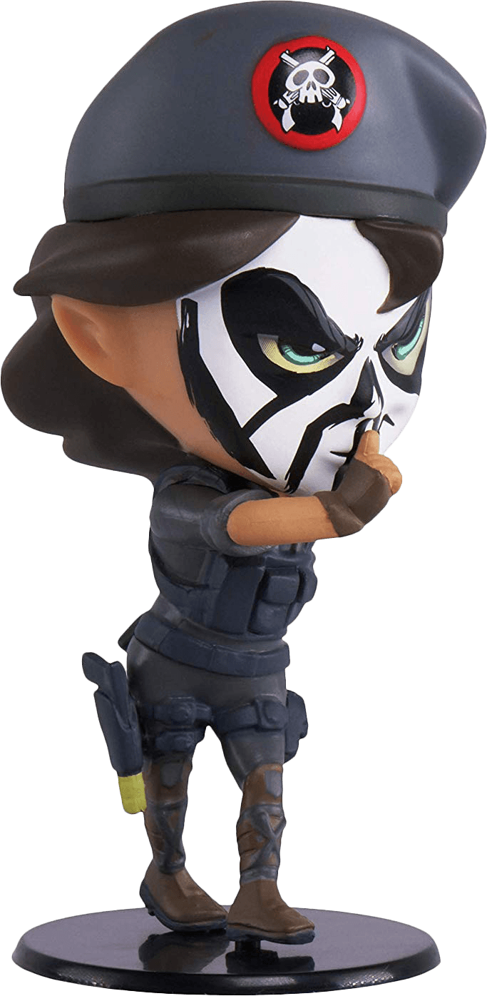 Caveira Chibi Rainbow Six Collection Vinyl Figure scene a