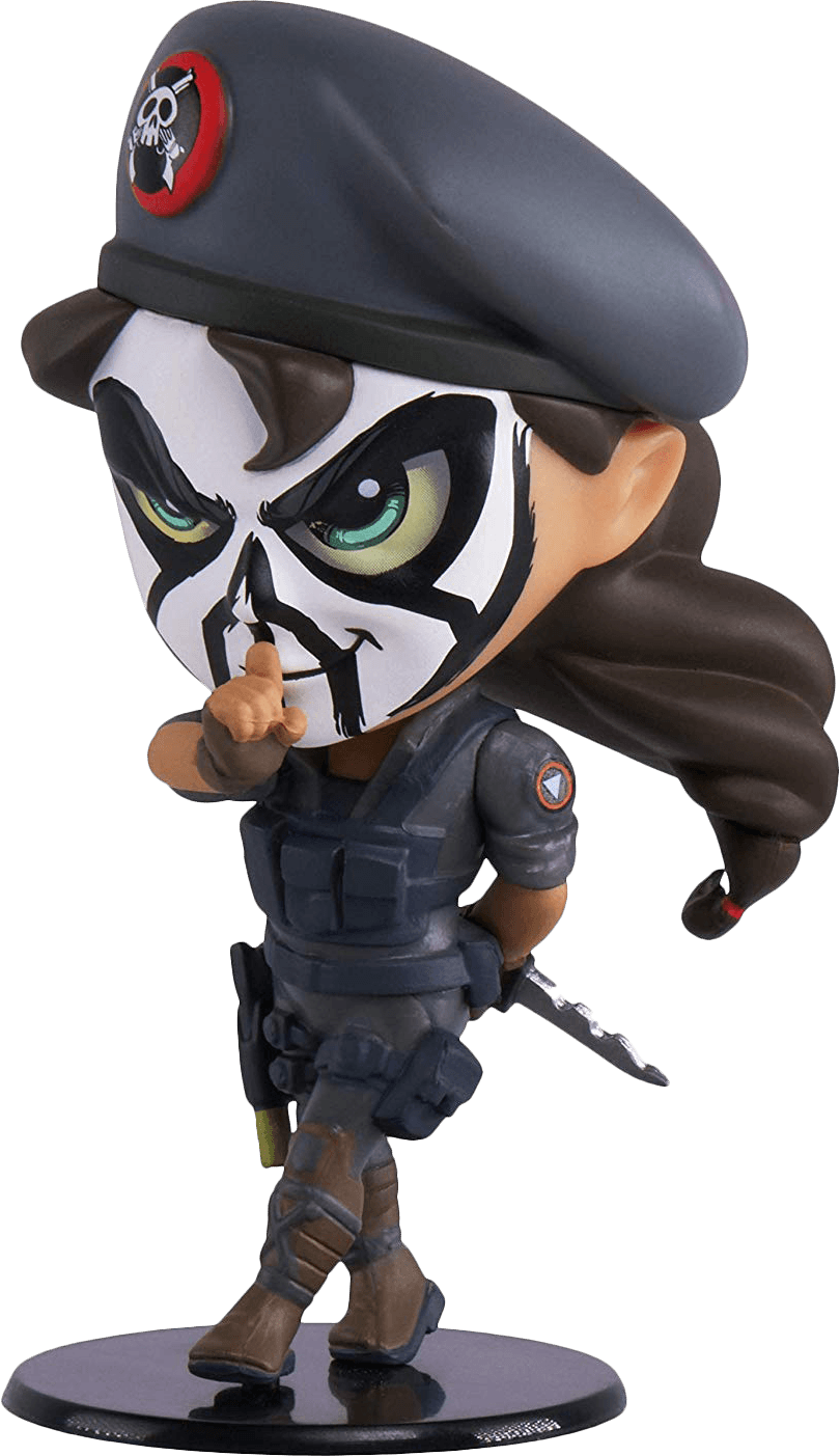 Caveira Chibi Rainbow Six Collection Vinyl Figure scene b