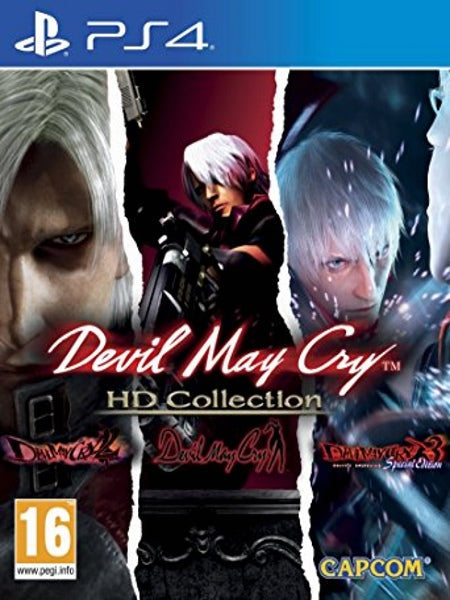 Devil May Cry HD Collection P4 Front Cover