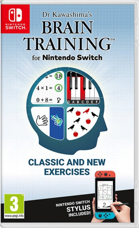 Dr Kawashima's Brain Training NSW front cover