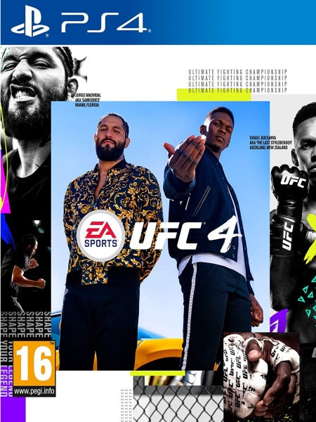 EA Sports UFC 4 P4 front cover