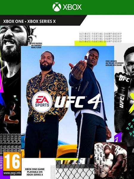 EA Sports UFC 4 X1 front cover