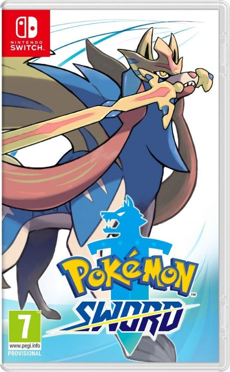 Pokemon Sword - Nintendo Switch front cover