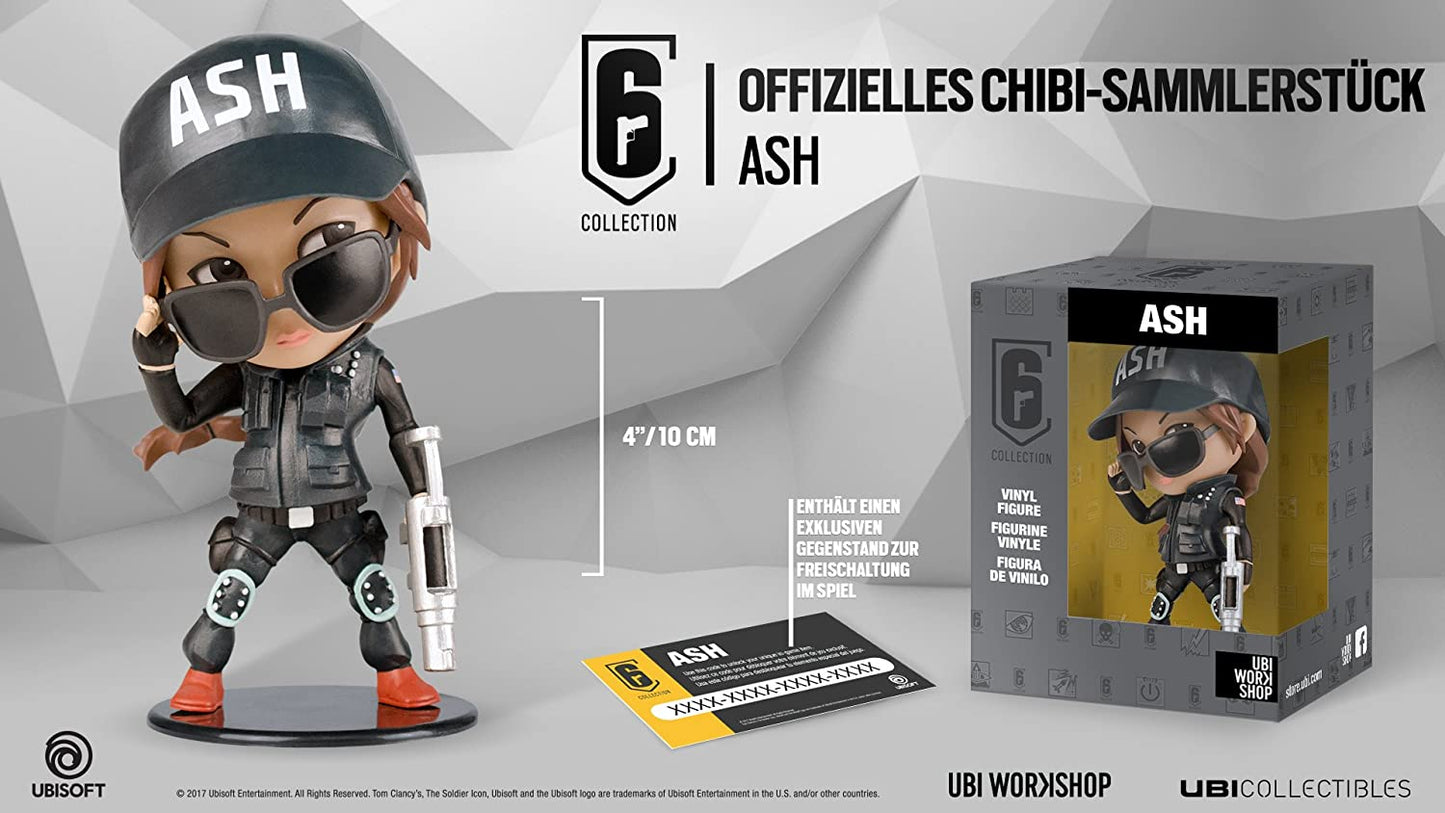 Ash-Chibi-Rainbow-Six-Collection Vinyl Figure