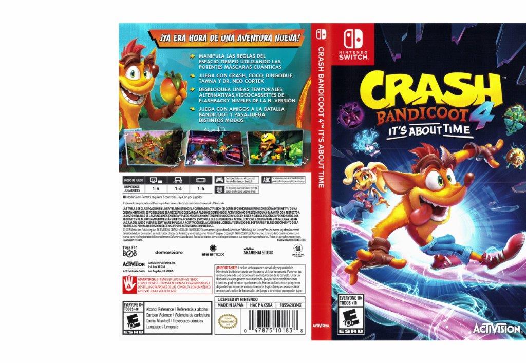 Crash Bandicoot 4 It's About Time Usa