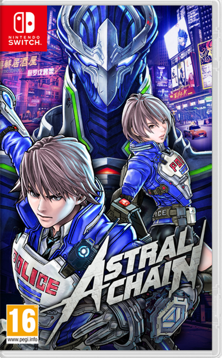 Astral Chain Nintendo Switch Game front cover